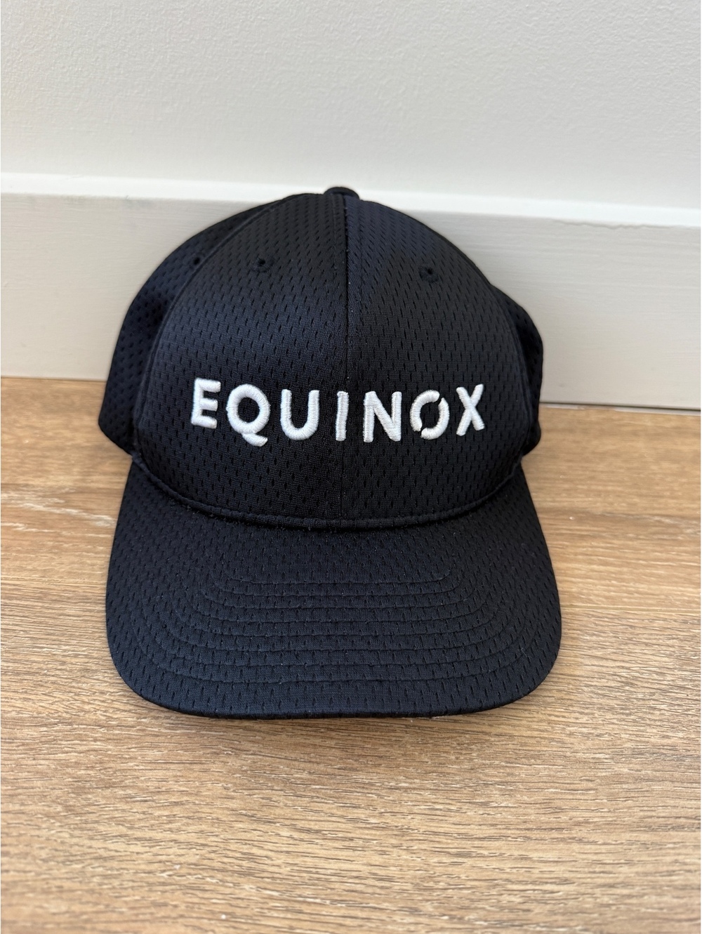 Equinox Black Mesh Adjustable Baseball Cap